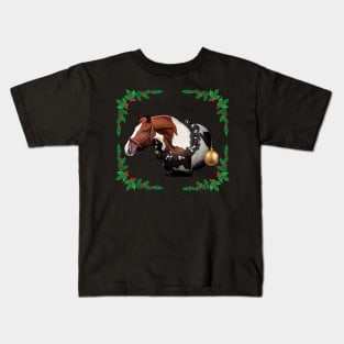 horse for christmas Kids T-Shirt